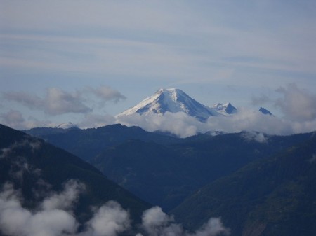 Mount Baker viewed from Elk Mountain