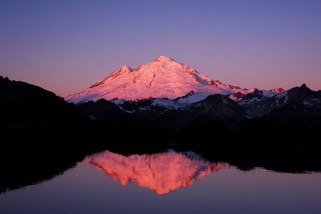 Mount Baker at daybreak (David Hogan)