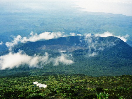Cone of the flanks of Mount Nyiragongo (Nick Hobgood)