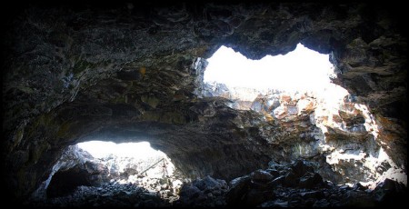Inside Indian Tunnel Lava Tube (Rhonda Butcher) Inside Indian Tunnel Lava Tube (Rhonda Butcher)