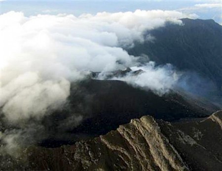 Aerial view of Galeras (Ingeominas) Aerial view of Galeras (Ingeominas)