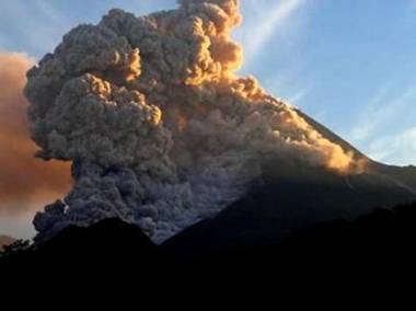 Mount Merapi eruption