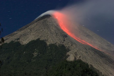 Mount Merapi eruption