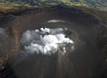 Galeras crater Galeras crater