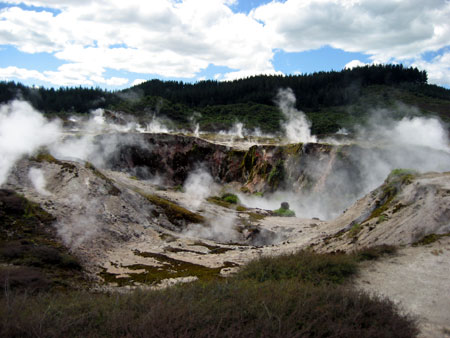 Steaming Craters of the Moon Steaming Craters of the Moon